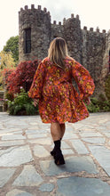 Load image into Gallery viewer, Brown Sugar Balloon Sleeve Frock