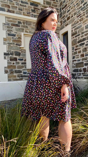 Confetti Long Sleeve Frock