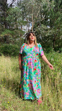 Load image into Gallery viewer, Watercolour Short Sleeve Stretch Frock