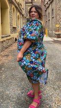 Load image into Gallery viewer, Palace Park Puff Sleeve Frock